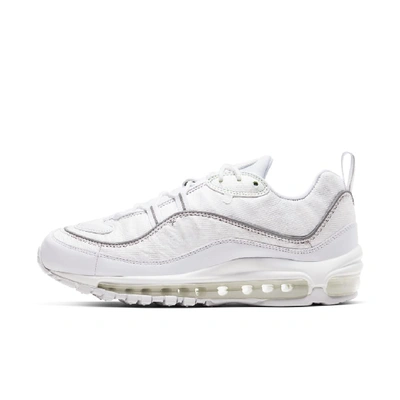 Shop Nike Air Max 98 Lx Women's Shoe In White,multi-color,white