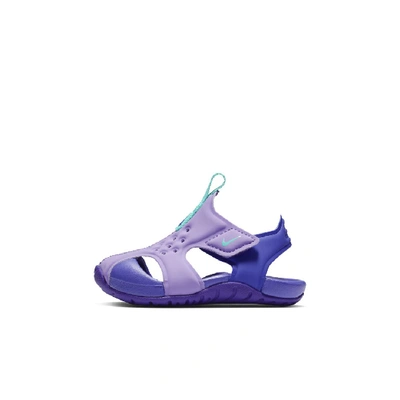 Shop Nike Sunray Protect 2 Baby/toddler Sandal In Purple