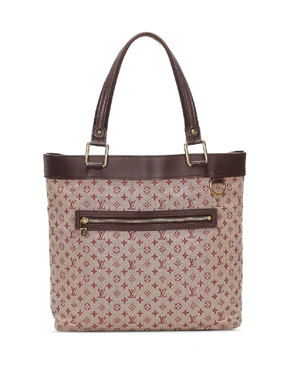 Pre-owned Louis Vuitton 2005  Monogram Pattern Tote Bag In Pink