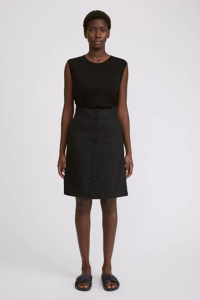 Shop Filippa K Piper Skirt In Almost Black