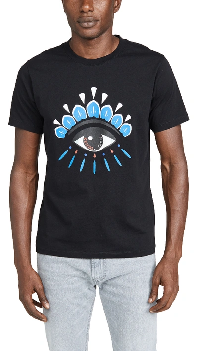 Shop Kenzo Classic Eye T-shirt In Black