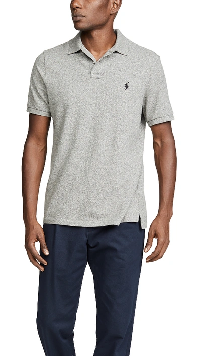 Shop Polo Ralph Lauren New Classic Fit Polo Shirt In Canterbury Heather