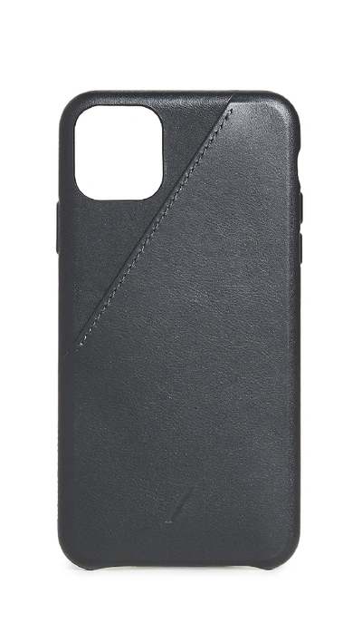 Shop Native Union Clic Iphone 11 Pro Max Phone Case In Black