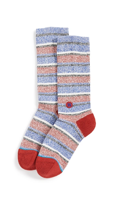 Shop Stance Noosa Socks In Red