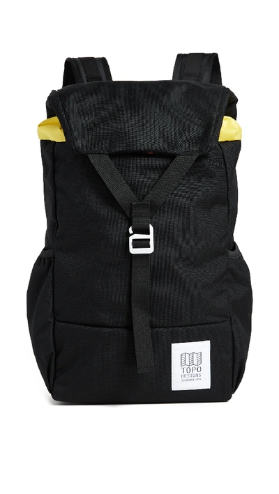 Shop Topo Designs Y-pack Backpack In Black