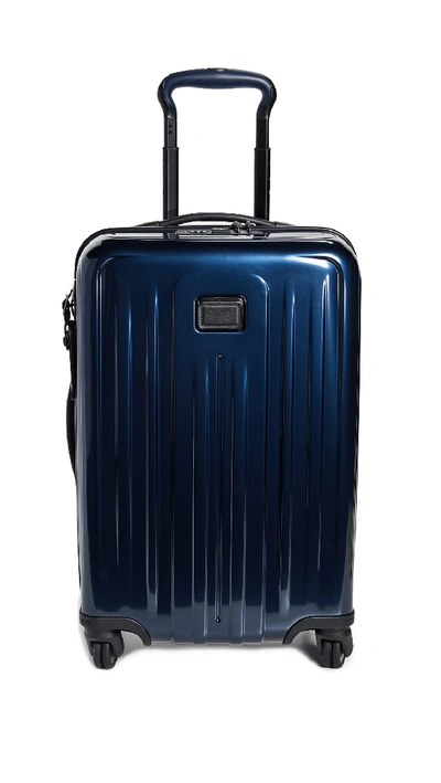 Shop Tumi V4 Expandable 4 Wheel Suitcase In Eclipse