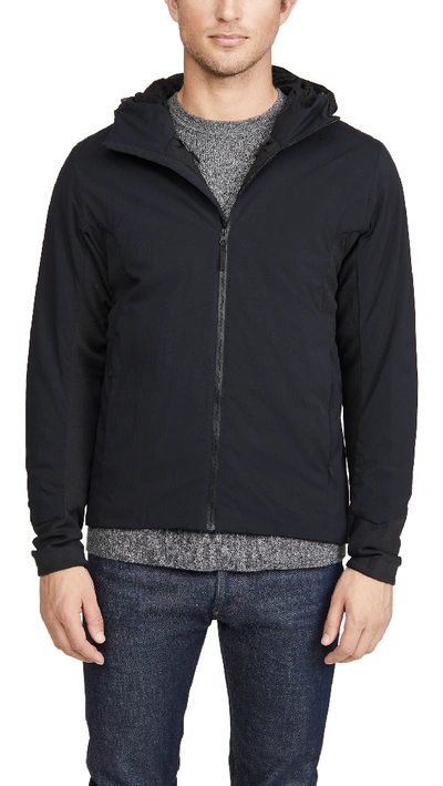 Shop Arc'teryx Mionn Is Comp Hooded Jacket In Black