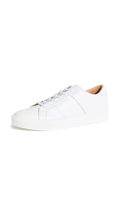 Shop Greats Royale Sneaker White/white