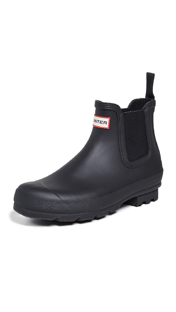 hunter waterproof chelsea boot