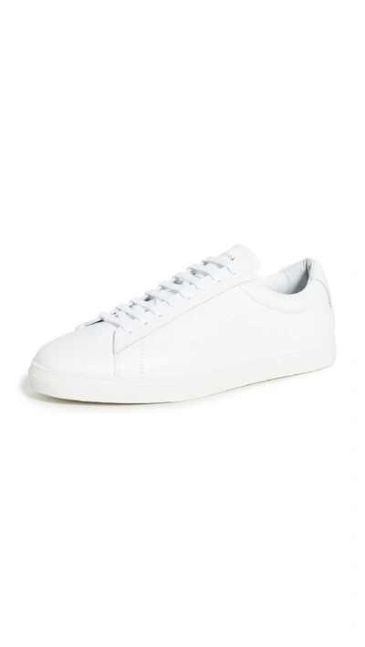 Shop Zespà Zsp4 Apla Sneakers In White/white