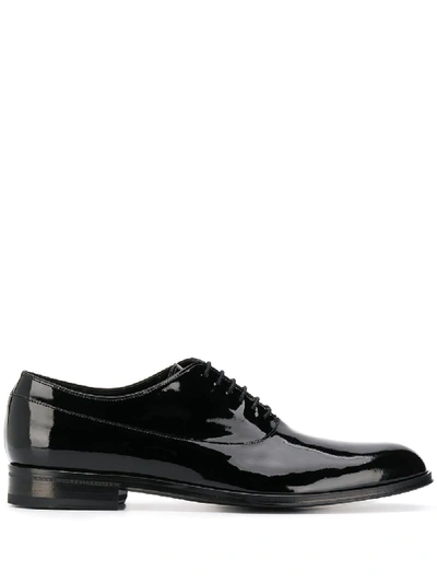 Shop Paul Smith Patent Oxford Shoes In Black