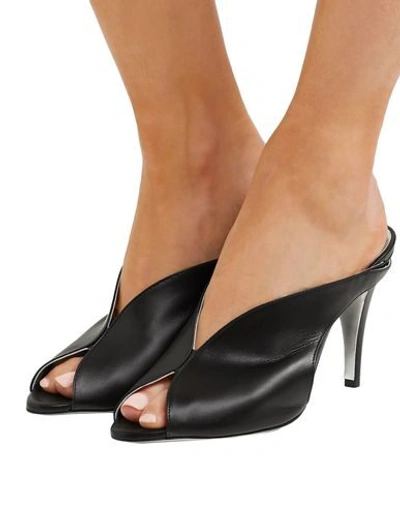 Shop Givenchy Mules In Black