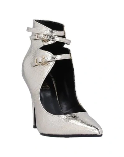 Shop Estelle Ankle Boots In Platinum