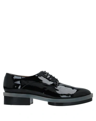 Shop Clergerie Lace-up Shoes In Black