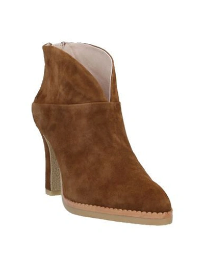 Shop Lola Cruz Ankle Boots In Camel