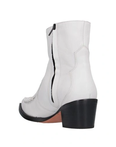 Shop Gestuz Ankle Boots In White