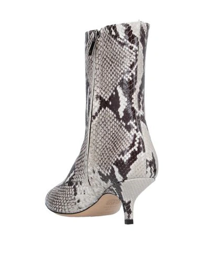 Shop Bruno Magli Ankle Boots In Light Grey