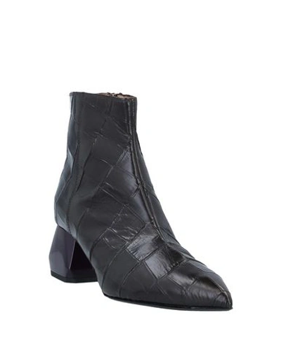 Shop Alberto Gozzi Ankle Boots In Dark Brown