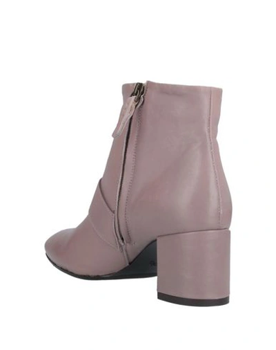 Shop Anna Baiguera Ankle Boots In Dove Grey
