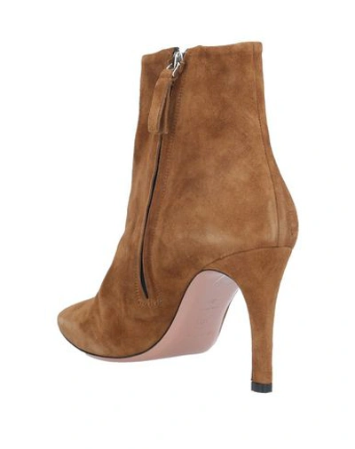 Shop P.a.r.o.s.h Ankle Boots In Brown