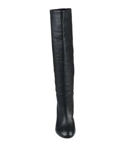 Shop Del Carlo Knee Boots In Black
