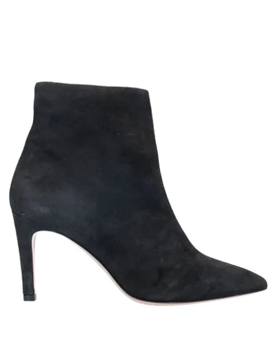 Shop P.a.r.o.s.h Ankle Boots In Black