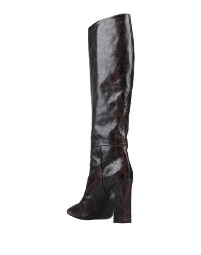 Shop Giampaolo Viozzi Boots In Dark Brown