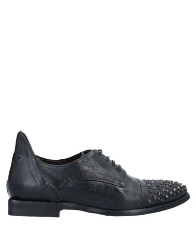 Shop Le Ruemarcel Lace-up Shoes In Black