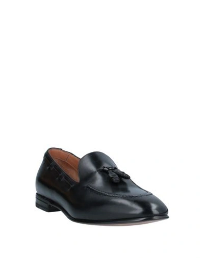 Francesco Russo Tassel Loafers In Black