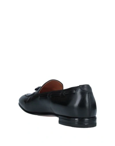 Francesco Russo Tassel Loafers In Black