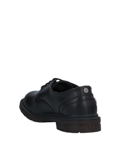 Shop Wrangler Lace-up Shoes In Black