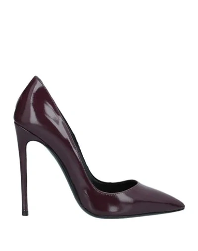 Shop Aperlai Pump In Deep Purple