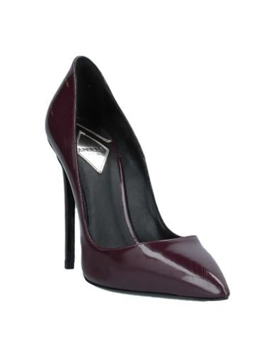 Shop Aperlai Pump In Deep Purple