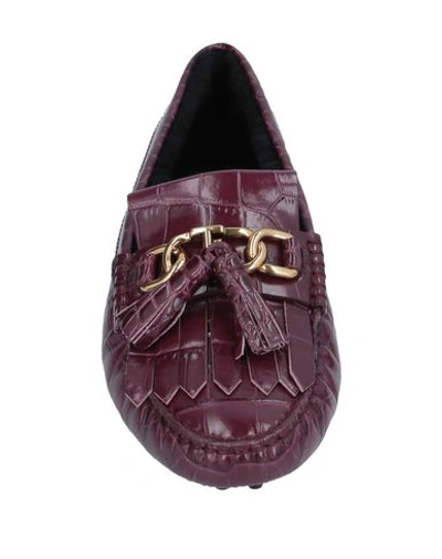 Tod's Loafers In Purple