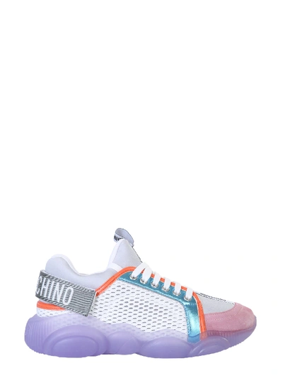 Shop Moschino Teddy Sneakers In Multicolor