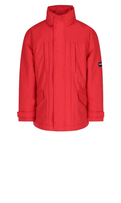 Shop Napa By Martine Rose Padded Jacket In Red