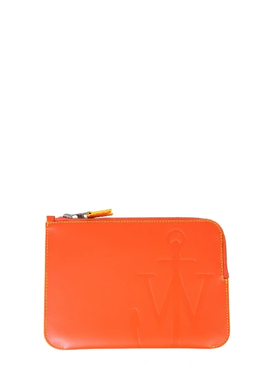 Shop Jw Anderson Anchor Pouch In Arancione