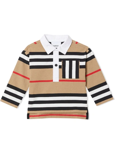 ICON STRIPE POLO衫