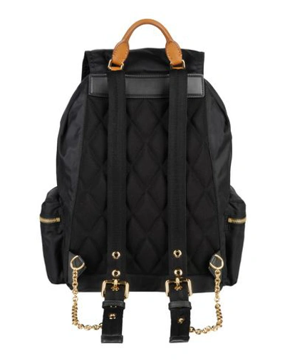 Shop Burberry Backpack & Fanny Pack In Black