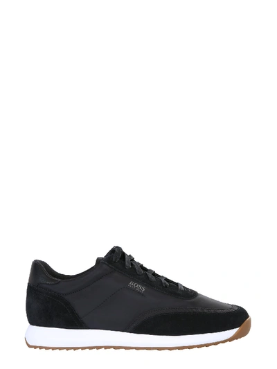 Shop Hugo Boss "sonic" Sneakers In Black