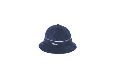 Pre-owned Palace  Towelling Bucket Hat Navy