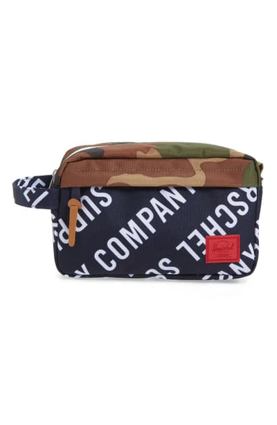 Shop Herschel Supply Co Chapter Dopp Kit In Rollcall / Woodland Camo