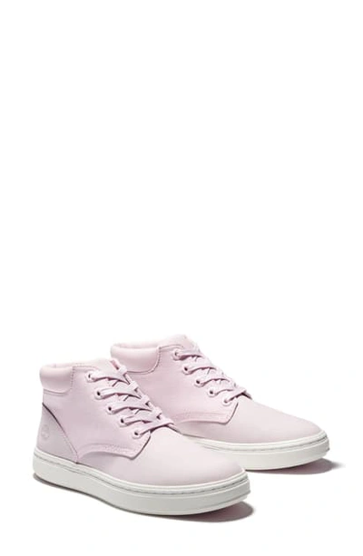Shop Timberland Bria Chukka Sneaker In Light Pink Nubuck Leather