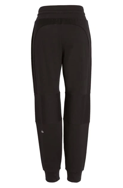 Shop Alo Yoga High Waist Sweatpants In Black