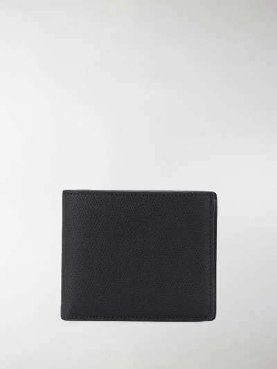 Shop Maison Margiela Stitched Bi-fold Wallet In Black