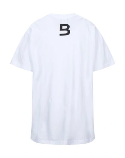 B-used T-shirts In White