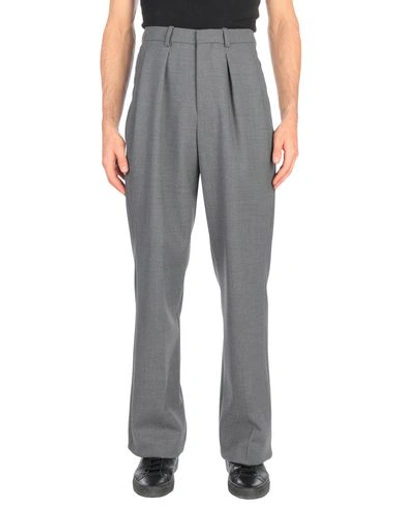 Shop Ami Alexandre Mattiussi Casual Pants In Grey