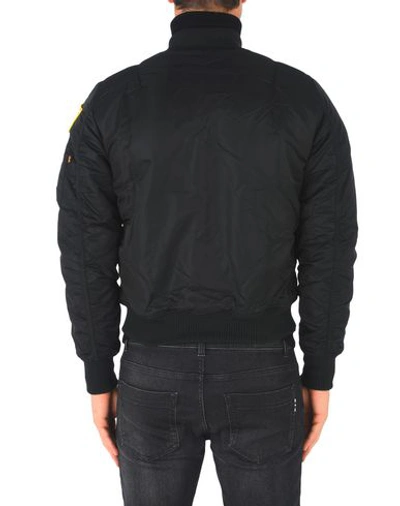 Shop Alpha Industries Ma-1 Vf Nasa Man Jacket Black Size Xl Nylon
