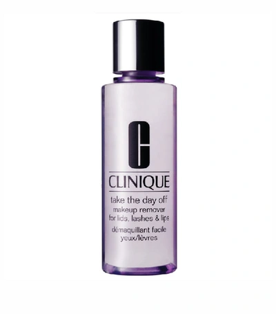Shop Clinique Take The Day Off Makeup Remover For Lids, Lashes & Lips (all Skin Types) (125ml) In White