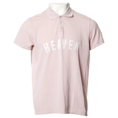 Pre-owned Saint Laurent Polo Shirt In Pink